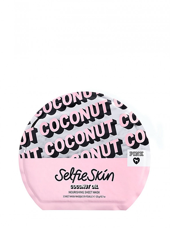 Маска для лица - Victoria's Secret PINK Selfie Skin Coconut Oil — фото N1
