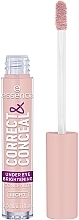 Консилер - Essence Correct & Conceal Under Eye Brightening Concealer — фото N1