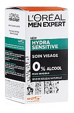 Духи, Парфюмерия, косметика Увлажняющий крем для лица - L'Oreal Paris Men Expert Hydra Sensitive Moisturizing Face Cream