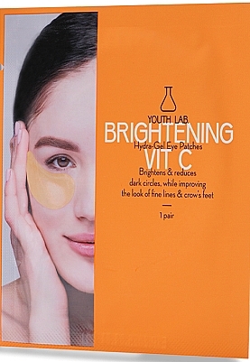 Освітлювальні патчі для очей - Youth Lab. Brightening Vit-C Hydra-Gel Eye Patches — фото N1