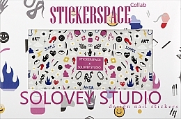 Парфумерія, косметика Дизайнерські наклейки для нігтів "Simple standart" - StickersSpace