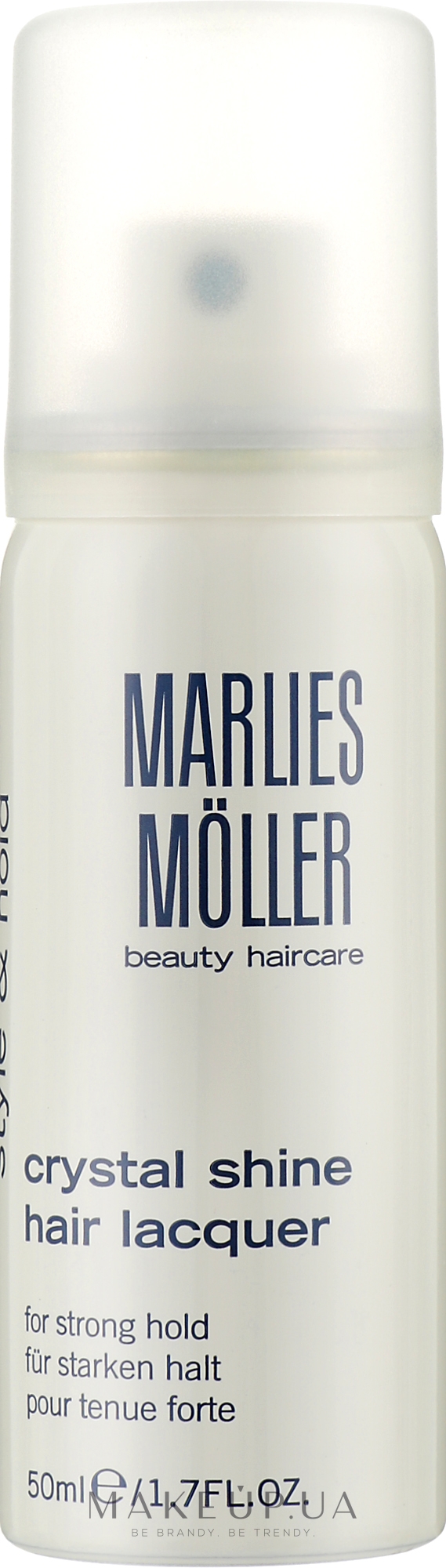 Лак для волосся "Кришталевий блиск" - Marlies Moller Crystal Shine Hair Lacquer — фото 50ml