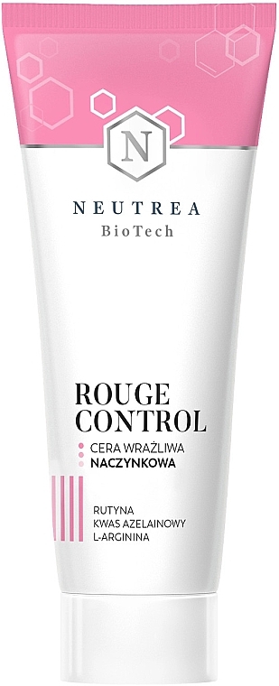 Заспокійливий крем проти почервонінь і розацеа - Neutrea BioTech Rouge Control Cream — фото N1