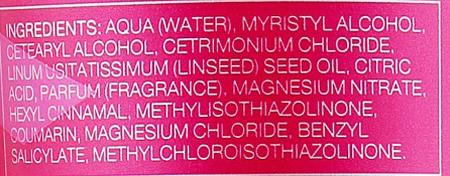Бальзам з мигдальним молочком для волосся - BBcos Kristal Basic Linen Seeds Almond Milk — фото N5