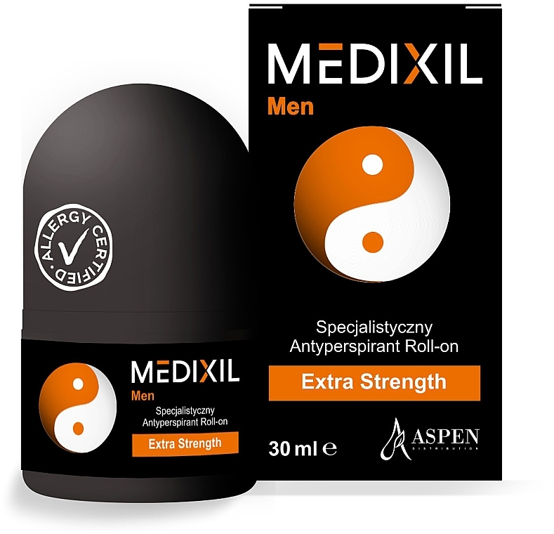 Антиперспірант для чоловіків - Medixil Men Antyperspirant Roll-On — фото N1