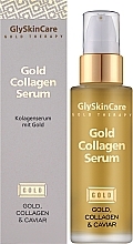 Колагенова сироватка для обличчя із золотом - GlySkinCare Gold Collagen Serum — фото N2