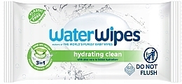 Біорозкладні дитячі вологі серветки, 60 шт. - WaterWipes Baby Wipes Hydrating Clean — фото N1