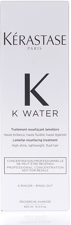 Ламеллярная вода для волос - Kerastase K Water Lamellar Hair Treatment — фото N4