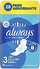 Гигиенические прокладки, размер 3, 28шт - Always Ultra Day&Night — фото N2