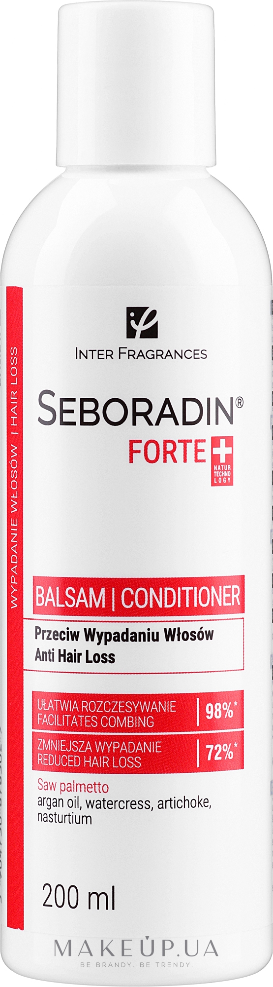 Кондиціонер проти випадіння волосся - Seboradin Forte Anti Hair Loss Conditioner — фото 200ml