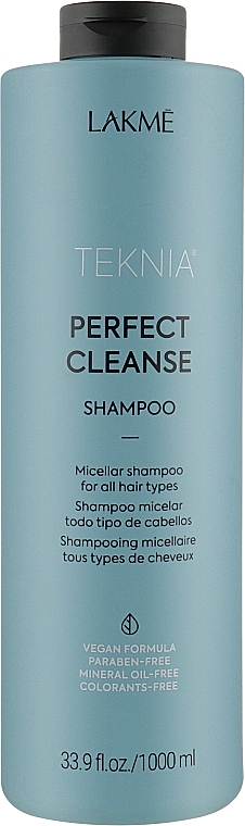 УЦІНКА Міцелярний шампунь для глибокого очищення волосся - Lakme Teknia Perfect Cleanse Shampoo * — фото N3