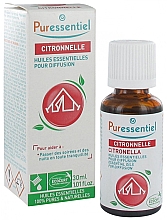 Комплекс эфирных масел "Цитронелла + 3 эфирных масла" - Puressentiel Huiles Essentielles Citronella — фото N2