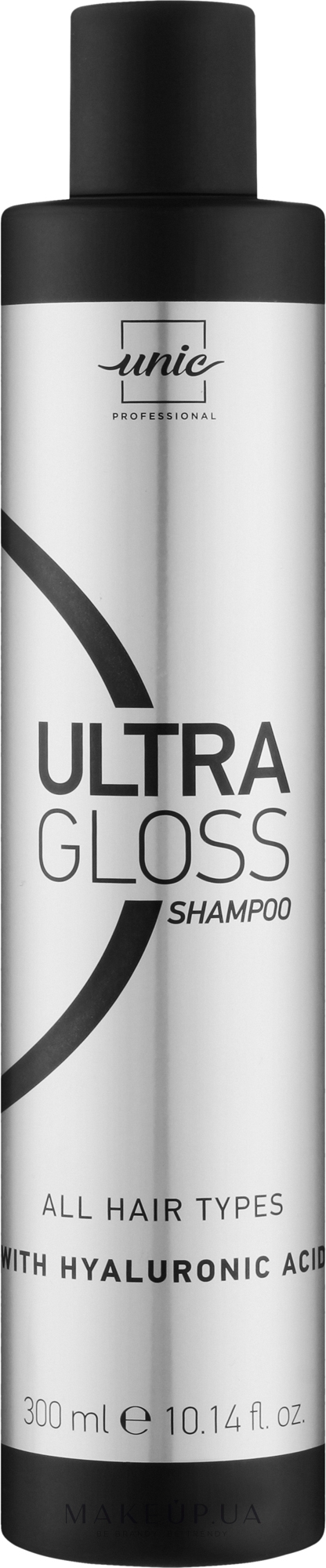 Ламелярный шампунь - Unic Ultra Gloss Shampoo — фото 300ml