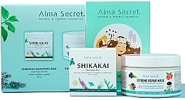 Духи, Парфюмерия, косметика Набор - Alma Secret (solid/sham/85g + h/mask/250ml)