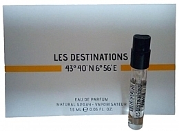 Парфумерія, косметика Les Destinations Grasse - Парфумована вода (пробник)