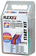 Набір міжзубних йоржиків - Tandex Flexi Start Kit Mix — фото N1