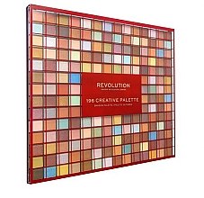 Духи, Парфюмерия, косметика Палетка теней для век, 196 оттенка - Makeup Revolution 196 Creative Palette Eyeshadow Palette