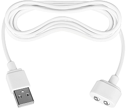 USB-кабель для зарядки, белый - Satisfyer USB Charging Cable White — фото N1