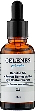Сыворотка от отеков для зоны вокруг глаз - Celenes Caffeine 5 % — фото N1