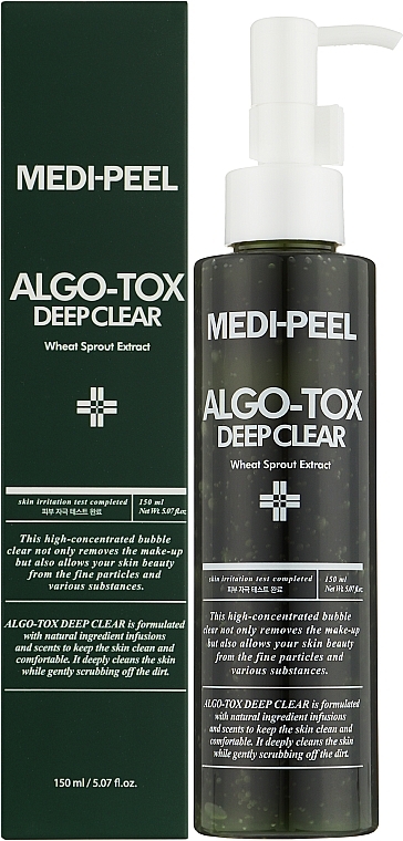 Пінка для вмивання - Medi-Peel Algo-Tox Deep Clear — фото N1
