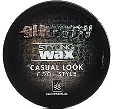 Воск для укладки волос средней степени фиксации с матовым эффектом - Gummy Styling Wax Casual Look — фото N1