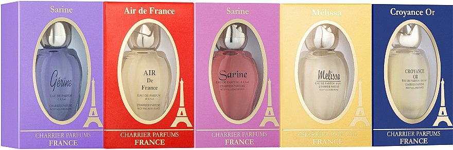 Charrier Parfums Pack 5 Miniatures - Набор, 5 продуктов — фото N1