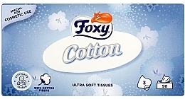 Парфумерія, косметика Бавовняні ультрам'які серветки - Foxy Cotton Ultra Soft Wipes