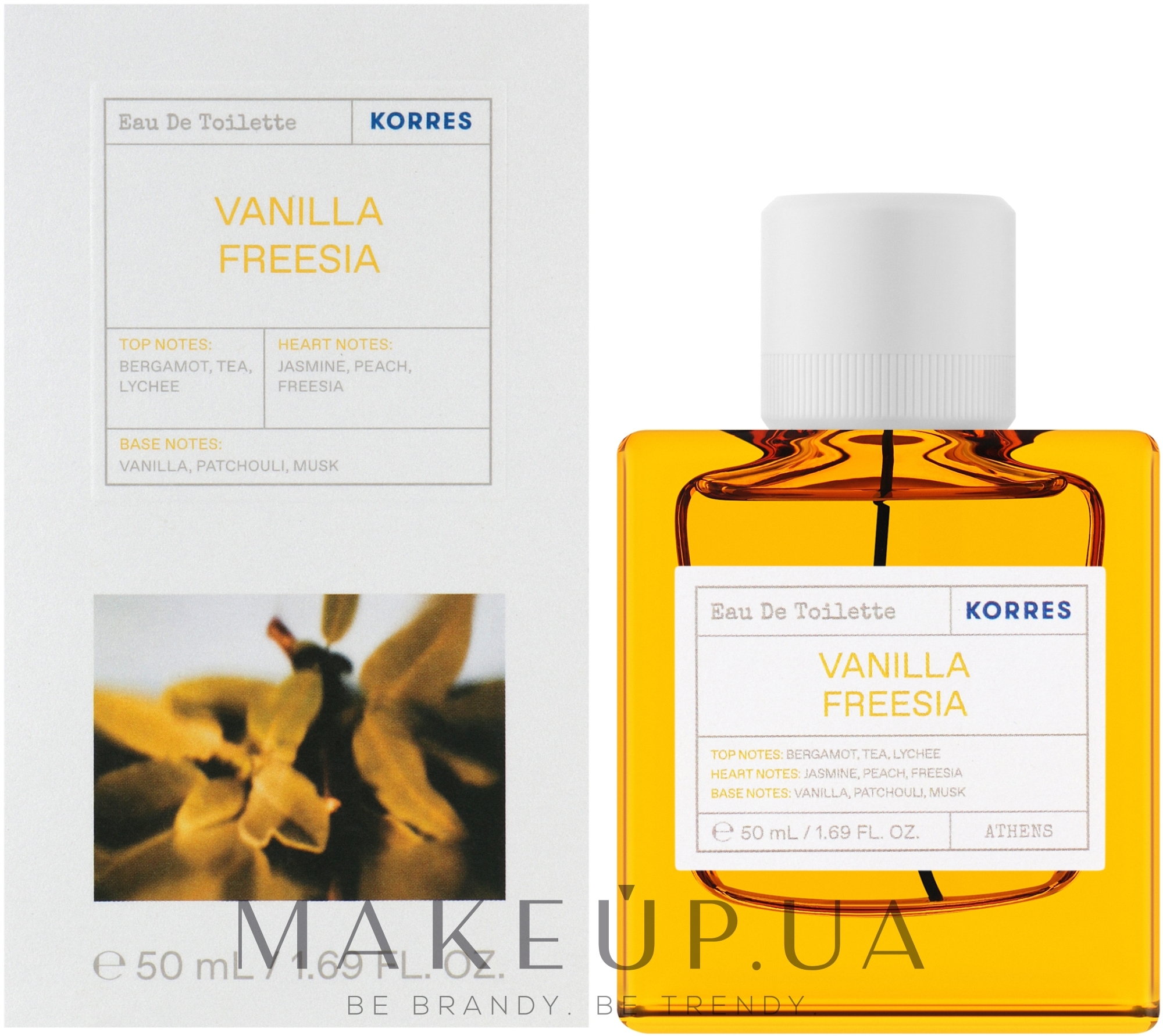 Korres Vanilla Freesia Eau De Toilette - Туалетна вода — фото 50ml