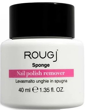 Средство для снятия лака - Rougj+ Sponge Nail Polish Remover — фото N1