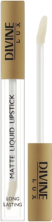 Рідка матова помада для губ - Feeria Divine Lux Matte Liquid Lipstick — фото N1