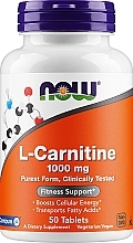 Парфумерія, косметика Капсули L-карнітин, 1000 мг - Now Foods L-Carnitine