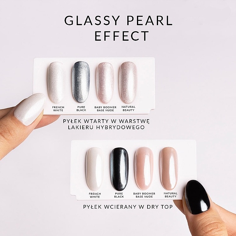 Пудра для дизайна ногтей - NeoNail Professional Glassy Pearl Effect — фото N5