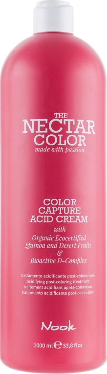 Закріплювальний догляд після фарбування - Nook The Nectar Color Color Capture Acid Cream — фото N1