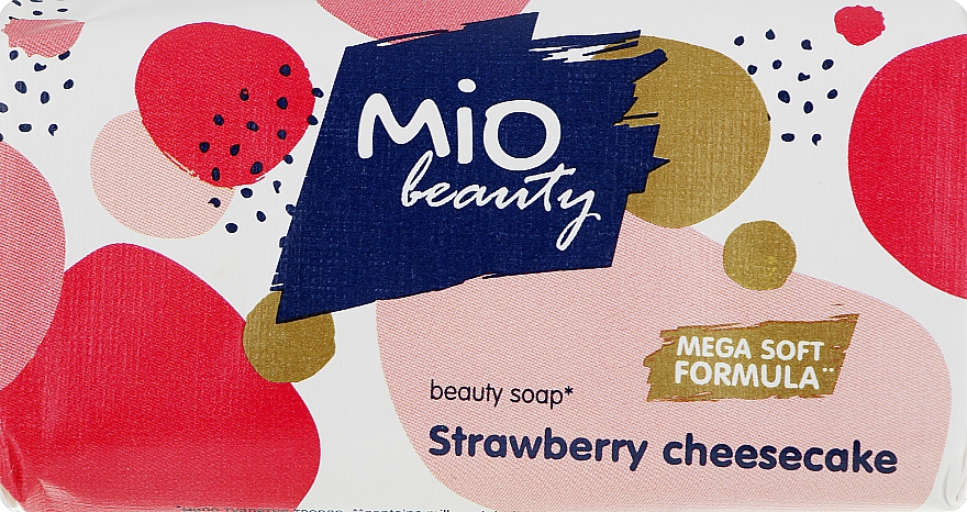Мило "Полуничний чізкейк" - Миловарні традиції Mio Beauty