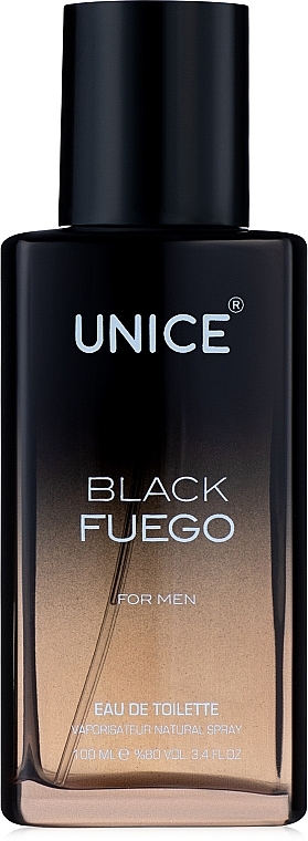 Unice Black Fuego - Туалетная вода — фото N1