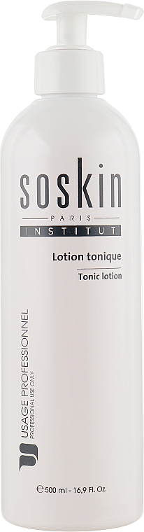Тоник-лосьон для сухой и чувствительной кожи лица - Soskin Tonic Lotion Dry Sensitive Skin