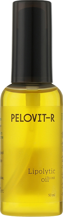 Сухое массажное масло-липолитик для тела - Pelovit-R Lipolytic Oil Luxe