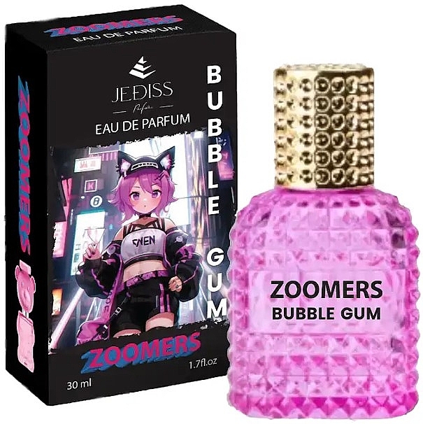 Jediss Zoomers Bubble Gum - Парумована вода — фото N1