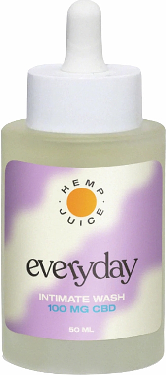 Очищающее средство для интимной зоны - Hemp Juice Everyday 100 Mg CBD — фото N1