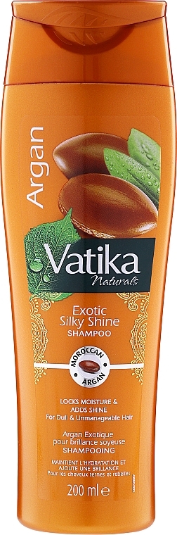 УЦЕНКА Шампунь с маслом арганы - Dabur Vatika Argan Shampoo * — фото N2