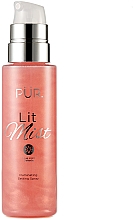 Спрей-фиксатор макияжа с эффектом сияния - Pur Lit Mist Illuminating Setting Spray — фото N3