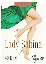 Парфумерія, косметика Колготки жіночі "Elegant" 40 Den, mocca - Lady Sabina