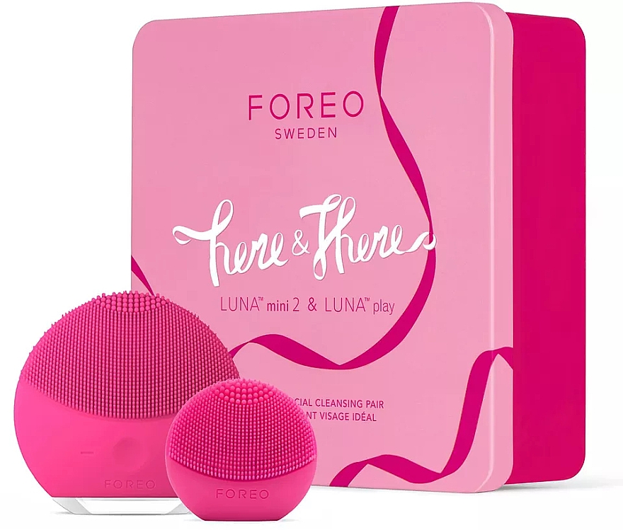 Набор - Foreo Here & There (massager/2pcs) — фото N1