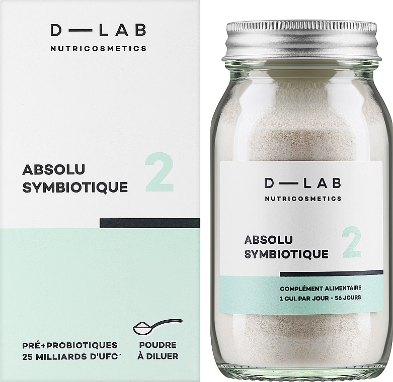 Пищевая добавка "Пробиотики и пребиотики" - D-Lab Nutricosmetics Pure Symbiotic — фото N2