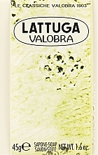 Мило для чутливої шкіри з олією кукурудзи і екстрактом салату - Valobra Lattuga Bar Soap — фото N1