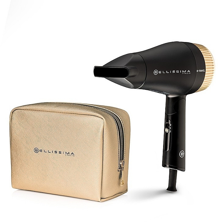Фен для волос, дорожный - Imetec Bellissima B-Travel 1400 Hair Dryer — фото N3