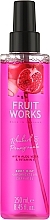 Духи, Парфюмерия, косметика Спрей для тела "Ревень и гранат" - Grace Cole Fruit Works Rhubarb & Pomegranate Body Mist