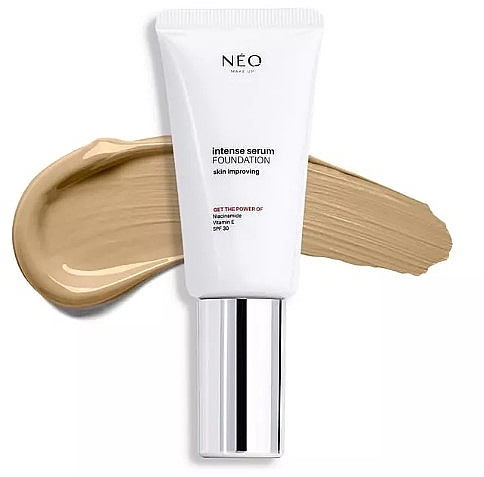 Тональная основа для лица - NEO Make Up Intense Serum Foundation — фото N2