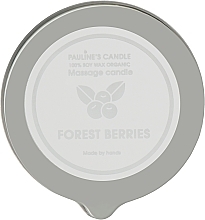 Массажная свеча "Лесные ягоды" - Pauline's Candle Forest Berries Manicure & Massage Candle — фото N5
