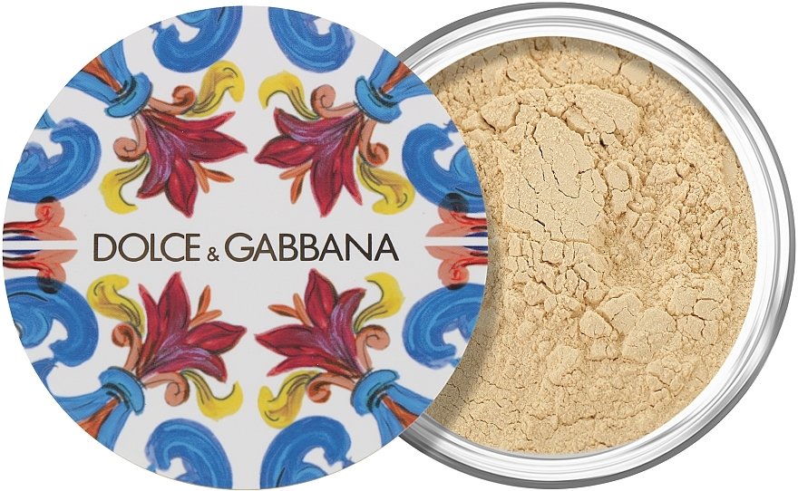 Рассыпчата пудра для лица - Dolce & Gabbana Solar Glow Translucent Loose Setting Powder — фото N1